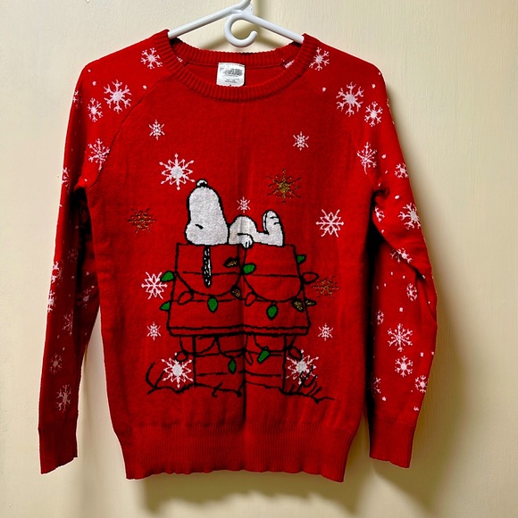 Peanuts Sweaters Peanuts Snoopy Christmas Sweater Poshmark